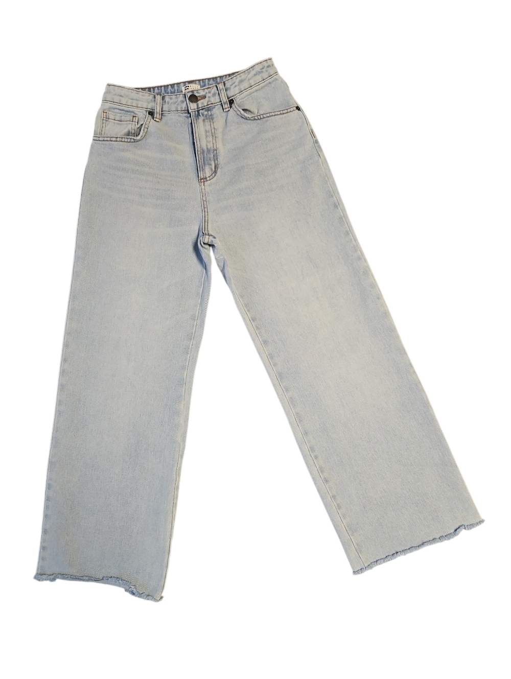 Billabong Light Blue High-Rise Wide Leg Jeans Size 27